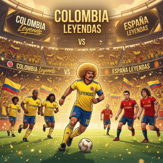 partido de leyendas leyendas de futbol de colombia
